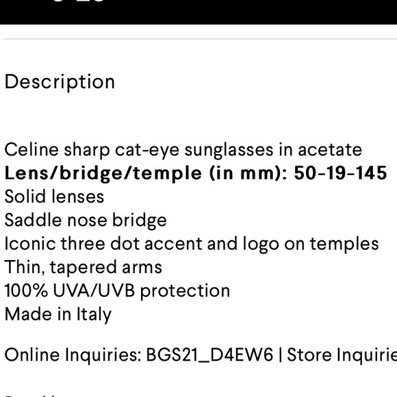 CELINE Bold 3 Dots Geometric
Sunglasses - Picture 4 of 5